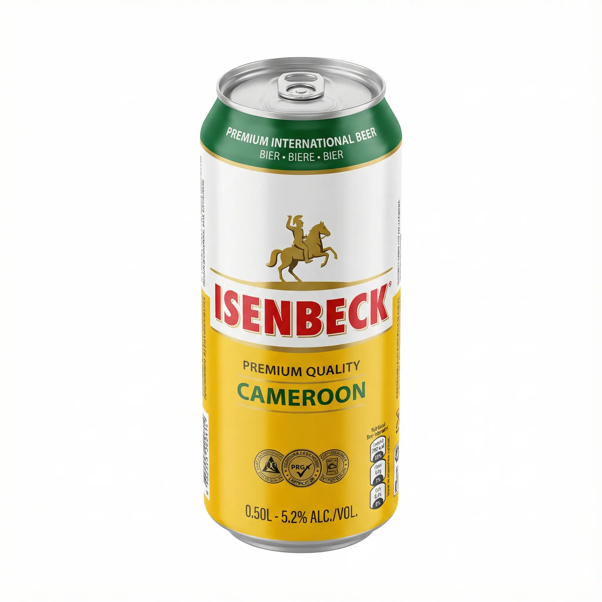 bière Isenbeck Cameroun en canette 50cl rafraîchissante